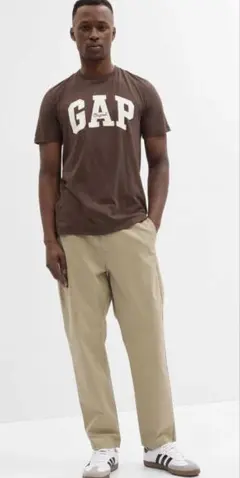 新品★GAP エッセンシャル ストレートパンツ　S