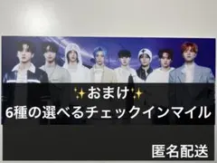 チェックインマイル おまけ付き 樂-STAR パノラマミニポスター スキズ