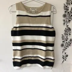 『お値下げ』Eddie Bauer  コットン　ニットタンクトップ