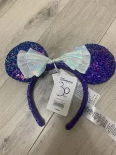 ディズニーランド パリ 30周年 カチューシャ DLP スパンコール