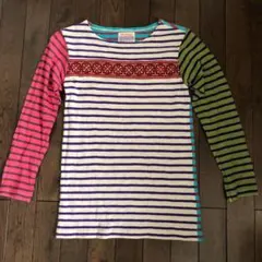 denim&dungaree 150 ボーダー ロンT