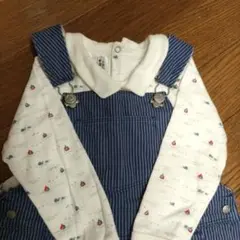 プチバトー オーバーオール セット 80cm