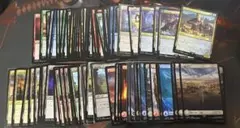 ffコラボ　まとめ売り　基本土地、コモン、アンコモン