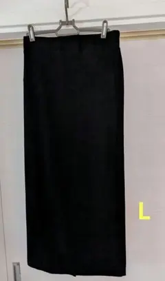 セルフカットストレートタイトロングスカート
