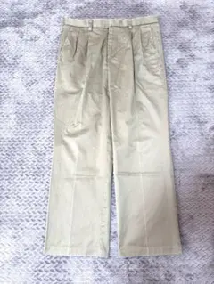 DOCKERS 2タックチノ W34×L31 ビンテージチノパン