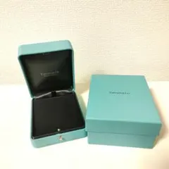 現行品】ティファニー 空箱のみ バングル用 ティファニーブルー
