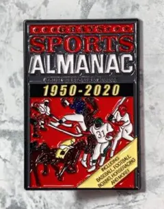 「バック・トゥ・ザ・フューチャー/スポーツ年鑑　ピンバッジ」jo-db