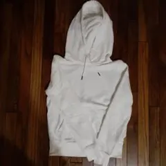白パーカー パーカー