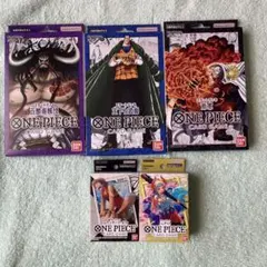 ONE PIECE トレーディングカード スタートデッキ4個セット