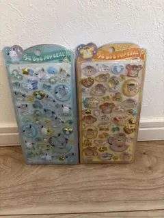 正規品 ポムポムプリン.ポチャコ サンリオベビーうるちゅるポップシール2枚セット