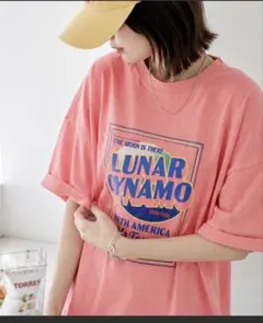 JavaプリントTシャツ ピンクのサムネイル