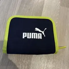 PUMA ネイビー/イエロー 財布