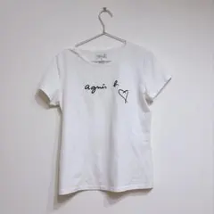 agnès b. ロゴ Tシャツ サイズ3
