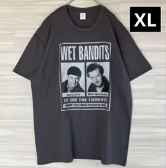 【未使用品】 ホームアローン　Tシャツ　泥棒役 悪役　XL　映画　ムービー