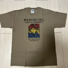 GILDAN 90's 古着 プリントTシャツ Lサイズ トライアスロン