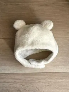 ベビー帽子　防寒　44 くま