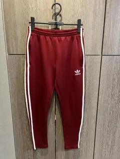 希少　adidas ファイヤーバード　トラックパンツ　FB ワインレッド