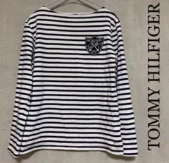 TOMMY HILFIGER 長袖カットソー　ボーダー　レディース