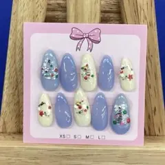 【11】 No.32クリスマスデザイン ネイルチップ