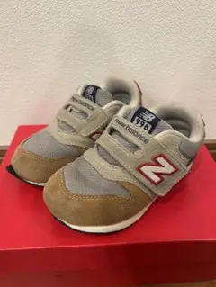New Balance IZ996 ベビーシューズ ベージュ系 16cm
