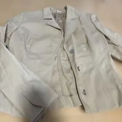 n*a様 バーバリーベージュ ボタン付きジャケット