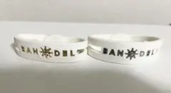 BANDEL ブレスレット 2本セット ホワイト　シルバー　ゴールド　S Lのサムネイル