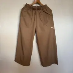 美品　プーマ　レディース　ロング　ワイドパンツ　S