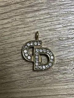 0479 Christian Dior CDロゴ ネックレストップ ゴールド - メルカリ