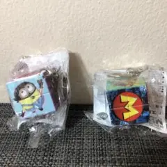 【2個セット】ミニオン パズルキーホルダー イオンシネマ限定