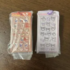 ボンボンドロップシール ハローキティ　クロミ　 ガチャガチャ
