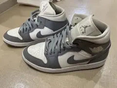 Air Jordan ハイカットスニーカー グレー/ホワイトのサムネイル