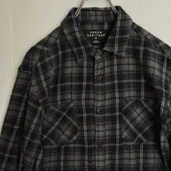 URBAN HERITAGE 長袖シャツ ネルシャツ チェック柄 メンズＭ