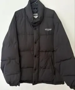 【美品】APPLEBUM アップルバム　ダウンジャケット　ブラック(M) Babylon View2” Innercotton Hood Jacket（ダウンジャケット