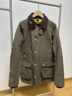 バブアー ウィンドウペンチェック ビデイル SL 38size M ペイズリー