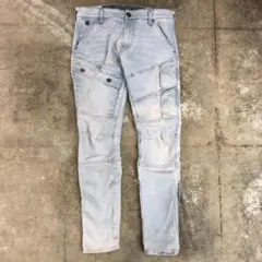 古着 G-STAR RAW ジースターロゥ スキニーデニムパンツ w33