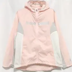 ☆ルコックスポルティフ☆ジップアップ☆ナイロンパーカー☆ピンク☆吸汗速乾☆