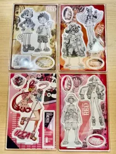 ルフィ&ウタ アクリルスタンド ONE PIECE FILM RED