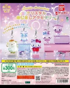 サンリオキャラクターズ クリスタルめじるしアクセサリー全5種　58