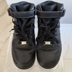 Nike Air Force 1 ハイカット スニーカー ブラック
