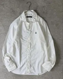 新品■SOPHNET. ソフネット【L】長袖 シャツ シンプル ホワイト 刺繍のサムネイル