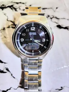 CASIO wave ceptor WVA-M480 電波ソーラー腕時計 動作品のサムネイル