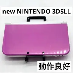 【動作良好】Newニンテンドー3DSLL ピンク×ホワイト 本体