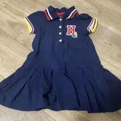 【TOMMY HILFIGER】2T 紺ワンピース 90cm 女の子