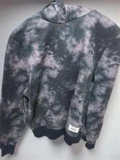 WeSC パーカー メンズ XS レディースS相当 タイダイ柄 フェード 古着