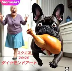 ダイヤモンドアートキット　スクエア　24×24