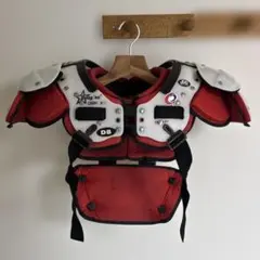 DOUGLAS QBK XSショルダーパッド 赤/白　アメリカンフットボール