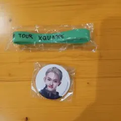 INI XQUARE 田島将吾ラバーバンドとバッジセット