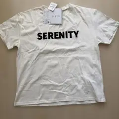 Helm SERENITY フロッキー ロゴTシャツ オフ Mのサムネイル