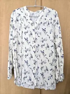GLOBAL WORK さらさらリラックスプリントブラウス Mサイズ