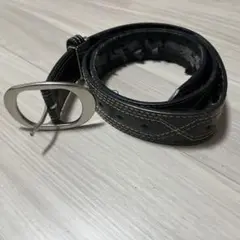 黒レザー ベルト